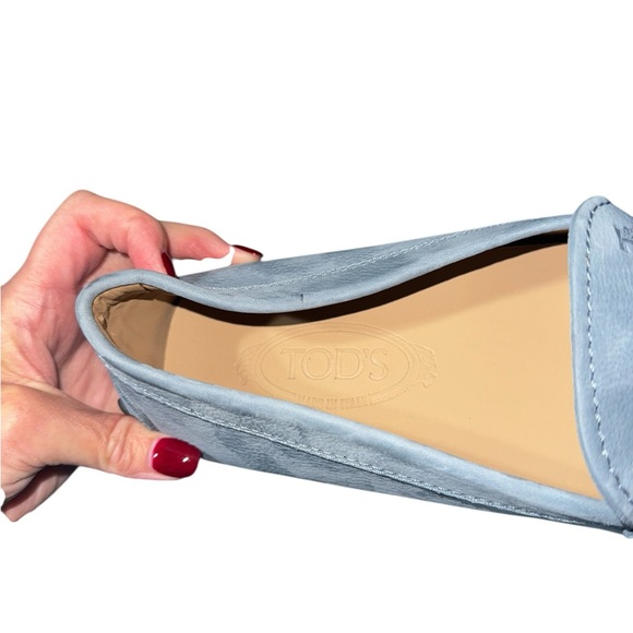 Tod’s City Gommino Driving Shoes in Suede US 12.5 - Picture 8 of 10